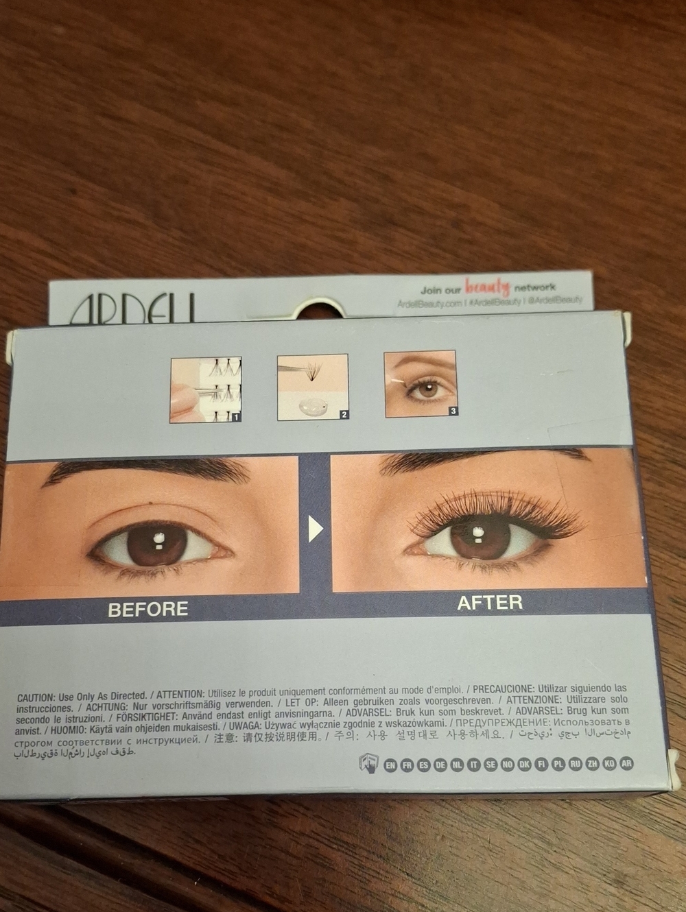 Ardell Individuals Double Up Long Black Individual Lashes New Sealed Box - Picture 2 of 2